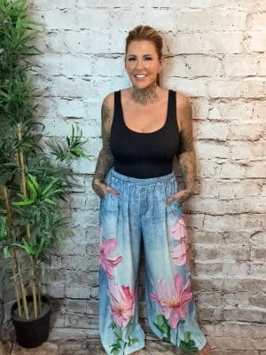 Bellamy Wide leg trousers Best fits 14 - 22