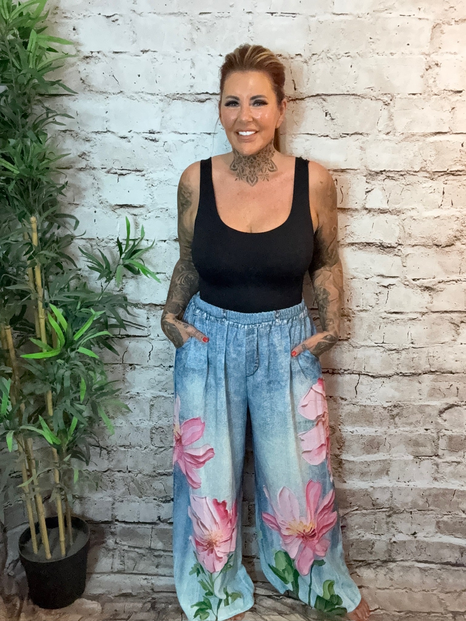 Bellamy Wide leg trousers Best fits 14 - 22