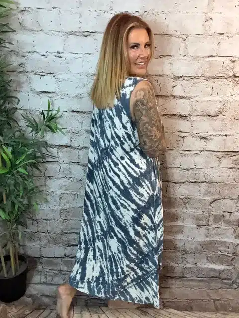 Tie Dye Dress Best fits 14-24 - Image 6