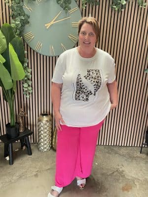 Sunset Nights Wide Leg Trousers Best Fits 16 - 24