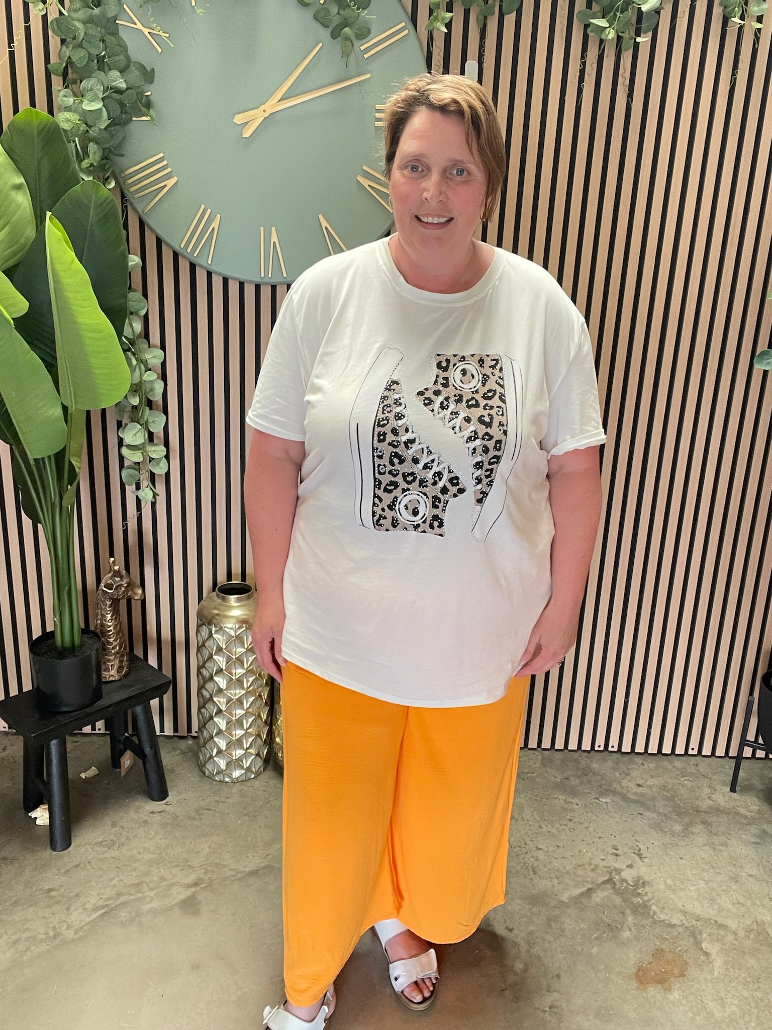 Sunset Nights Wide Leg Trousers 14 - 20 - Image 2