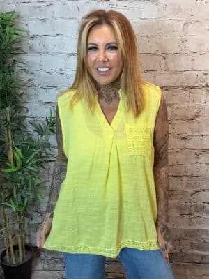 Maple sleeveless top Best Fits 14 - 22