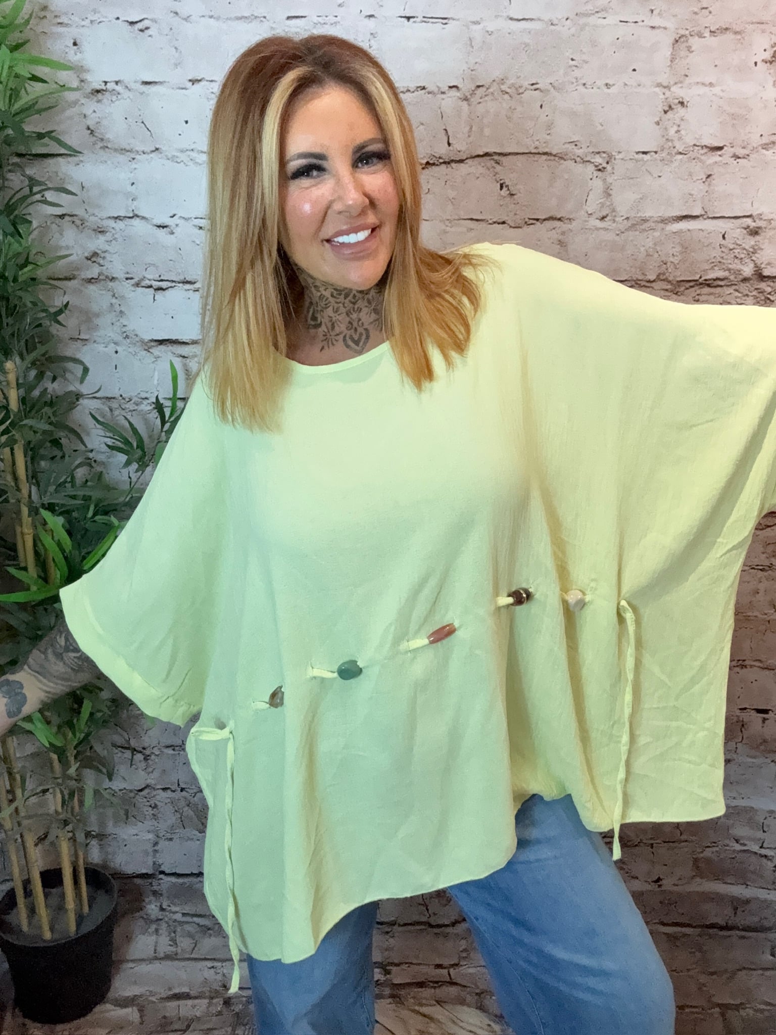 Rosaline batwing stone top Best Fits 16 - 26 - Image 2