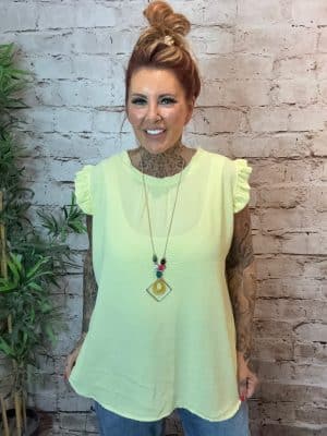 Marilyn Frill Top Best Fits 14 - 22