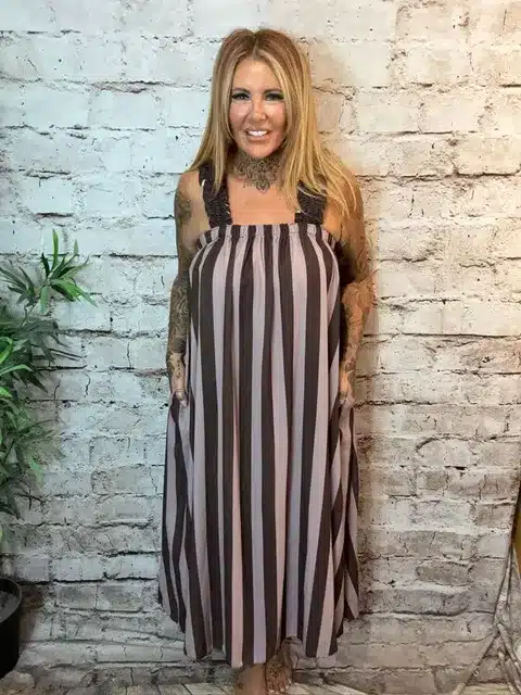 Maya Strappy Dress Best Fits Sizes 14-22 - Image 3