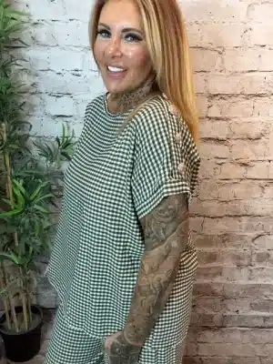 Madras Checked 2 Piece Best Fits 12-20