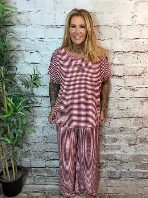 Madras Checked 2 Piece Best Fits 12-20 - Image 6