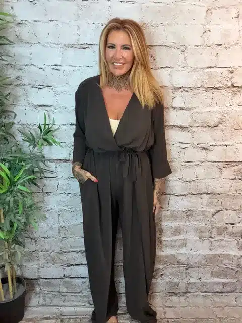 Rea Tall Jumpsuit best fits 14-22 - Image 3