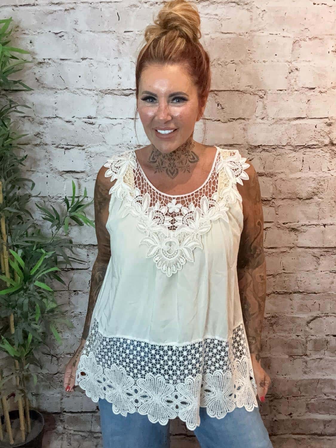Holly Lace Vest Top best fits 12-18 - Image 5