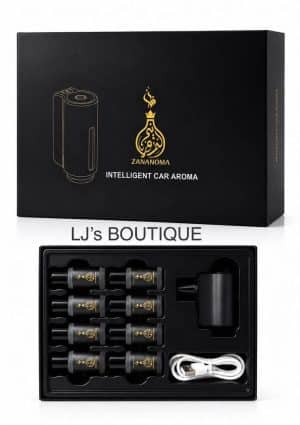 Intelligent Car Aroma Diffuser – Portable USB Aromatherapy with Essential Oil Refills (Back Order)