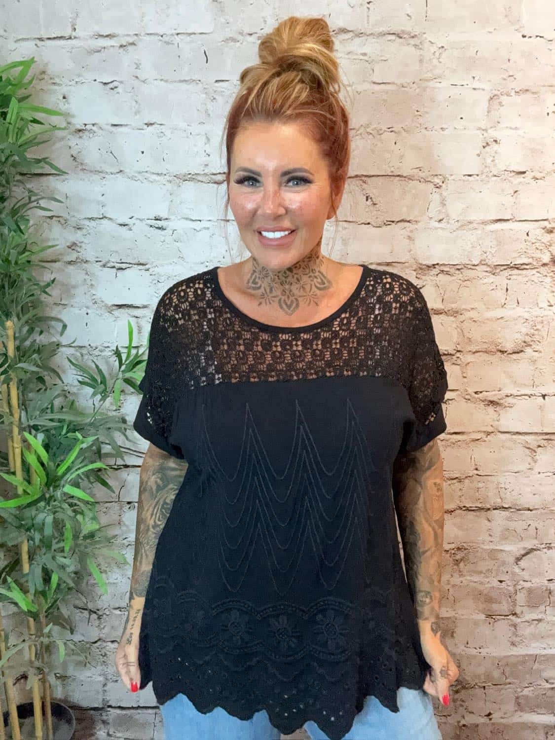 Milly Crochet Top Best Fits 12-20 - Image 7