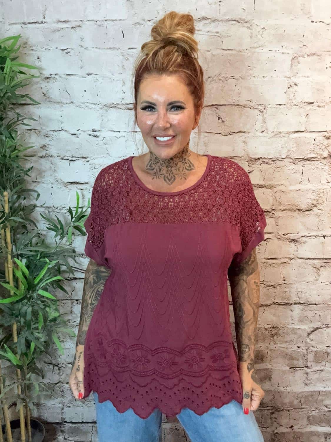 Milly Crochet Top Best Fits 12-20 - Image 6