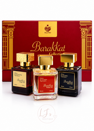 Barakkat Luxury Inspired Fragrance Collection – 3 Piece Gift Set.