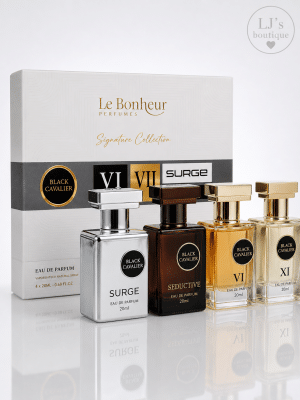 Inspired BLACK CAVALIER SIGNATURE COLLECTION – 4 x 20ML EAU DE PARFUM