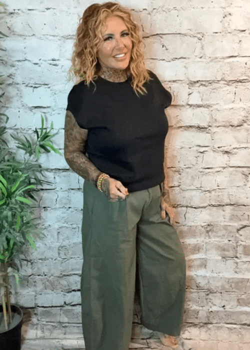 Balloon cotton Trousers Best Fits 12-18 - Image 2