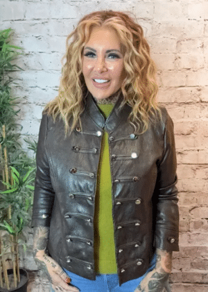 LAURA SOFTEST PU Military Jacket BEST FITS 10-16