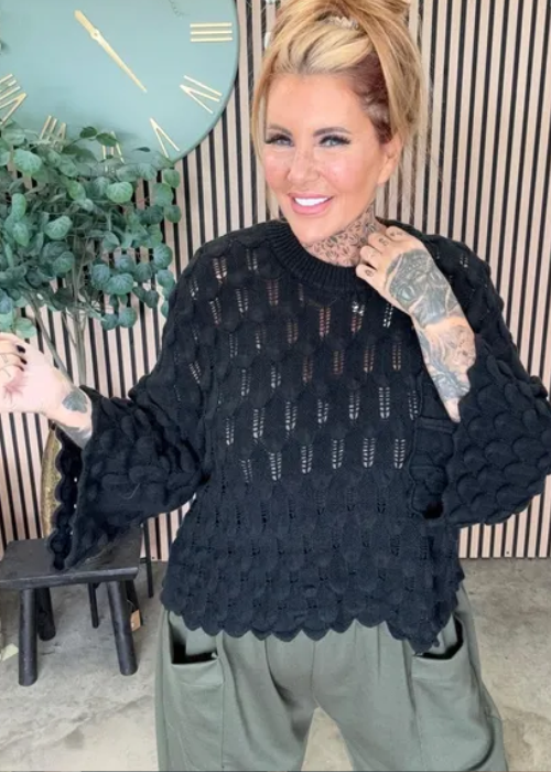 Norma Knitted jumper best fits 14-22 - Image 3