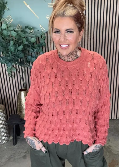 Norma Knitted jumper best fits 14-22 - Image 5