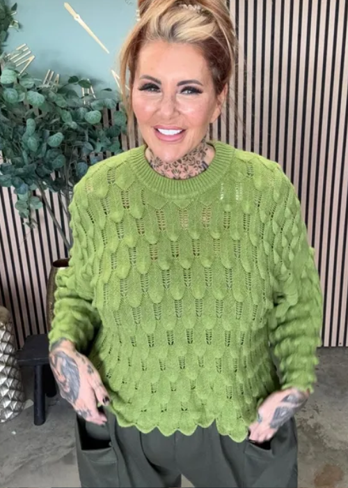 Norma Knitted jumper best fits 14-22 - Image 6