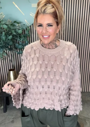 Norma Knitted jumper best fits 14-22