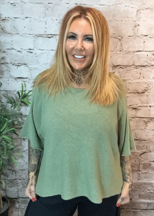 Larger Mary Wide Sleeve Jumper Best Fit 14-26 - Image 10