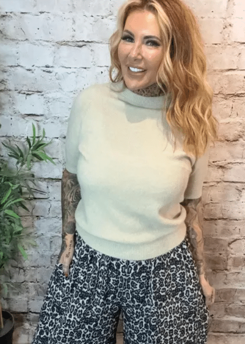 Sabrina Wide leg animal print pants best fits 16-22 - Image 3