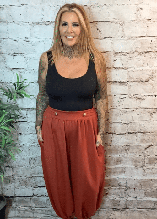 Larger Pippa Military Joggers – Best Fit 14-22 - Image 6