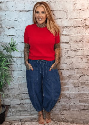 Binny Barrel Leg Jeans Best Fit 10-20