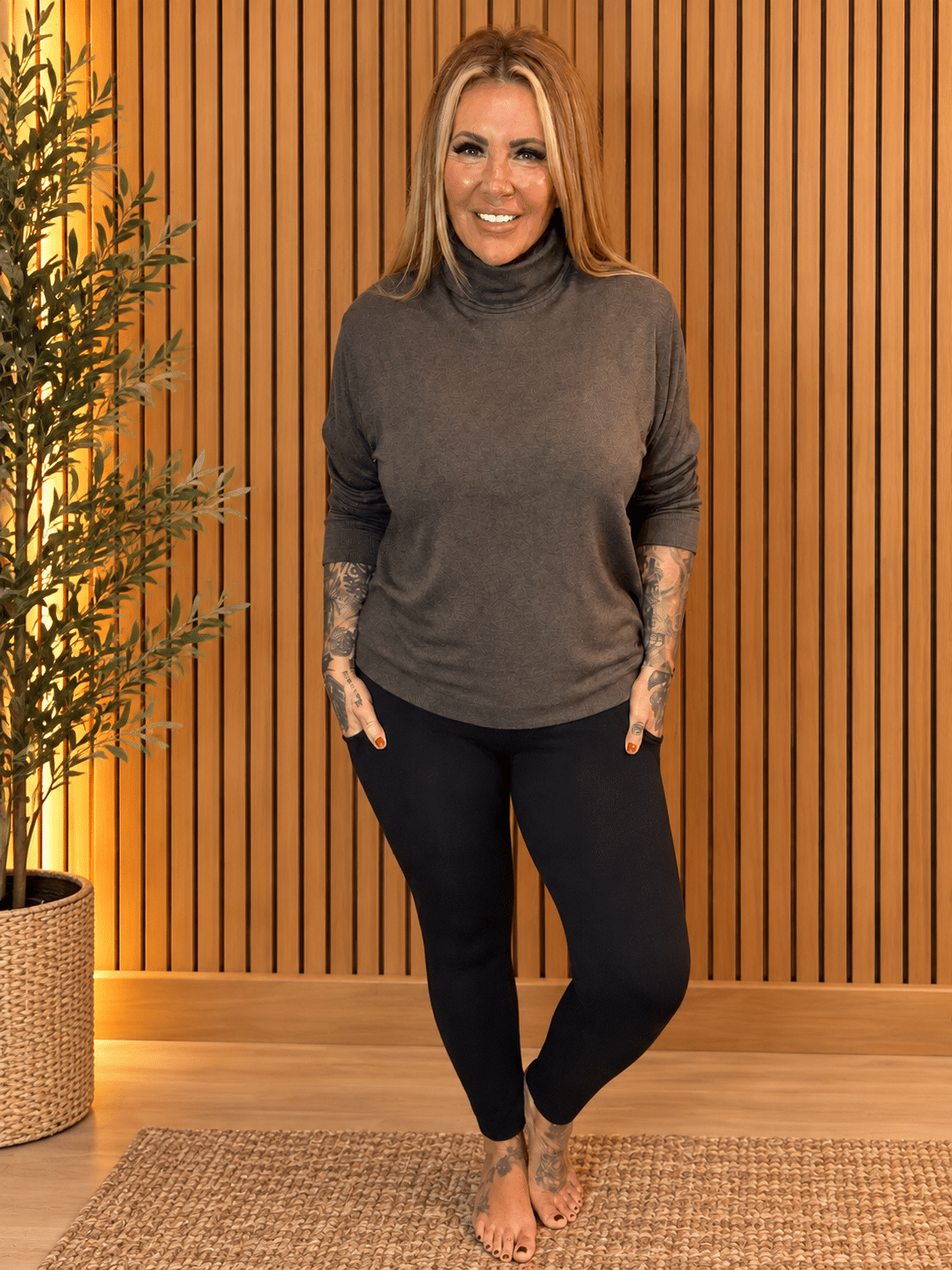 Sam fleece lined leggings best fits 12-20