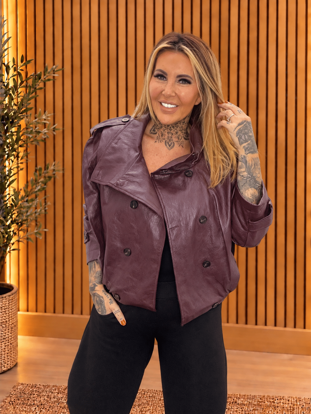 Bonnie PU Jacket 14-22 (PRE- ORDER) - Image 4