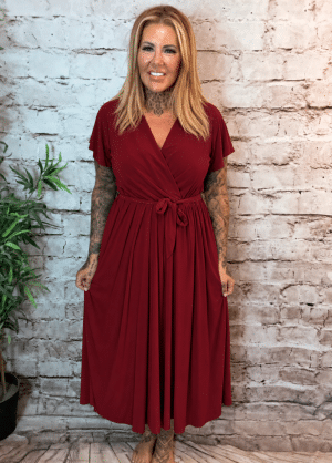 Celine Wrap dress - best fits 14-22