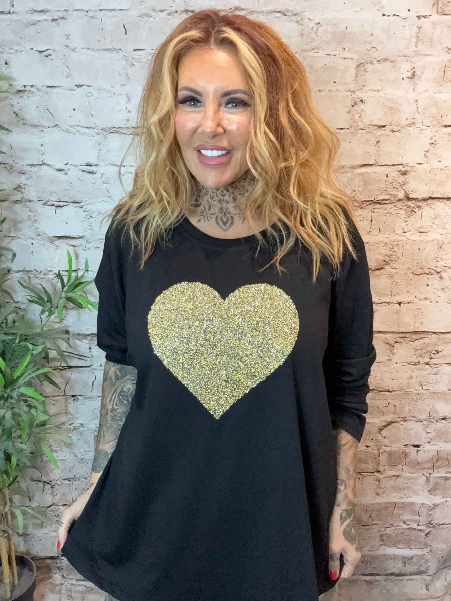Golden Heart T-Shirt Best Fits 14-24 - Image 4